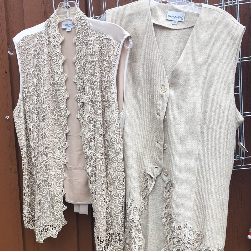 Linen Pant Suit 3 piece